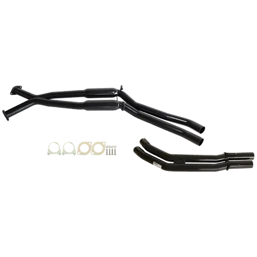 HOLDEN COMMODORE VT-VZ V6 & V8 SEDAN TWIN 2 1/2" KIT - INC XPIPE,EVERFLO HOTDOGS & TAILPIPE product image