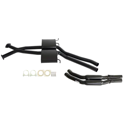 HOLDEN COMMODORE VT-VZ V6 & V8 SEDAN TWIN 2 1/2"  KIT - INC XPIPE,EVERFLO MUFFLERS HOTDOG REARS product image