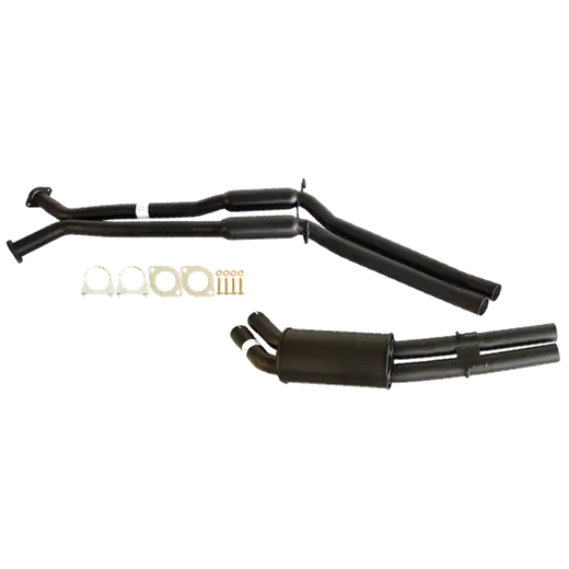 HOLDEN COMMODORE VT-VZ V6 & V8 STATESMAN TWIN 2 1/2" KIT - INC XPIPE,EVERFLO HOTDOGS & TAILPIPE product image