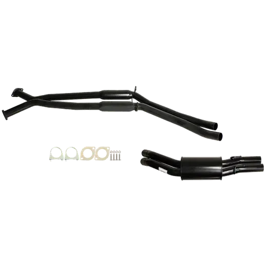 HOLDEN COMMODORE VT-VZ V6 & V8 UTE WAGON TWIN 2 1/2" KIT - INC XPIPE,EVERFLO HOTDOGS & TAILPIPE product image
