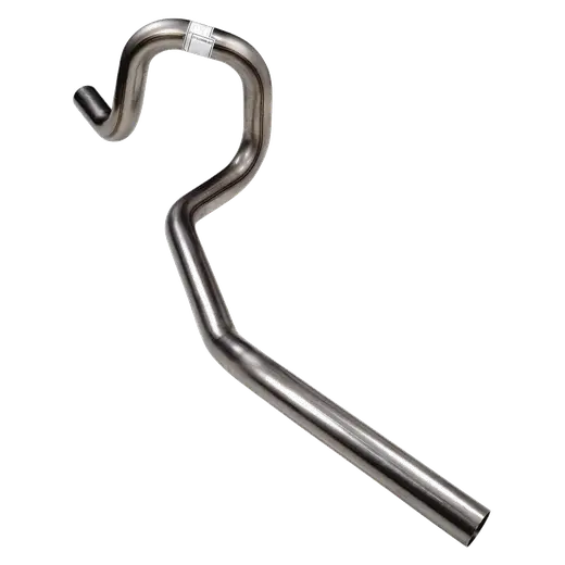 HOLDEN HQ -HZ SEDAN LHS MANDREL BENT TAILPIPE 2 1/2" STAINLESS STEEL product image