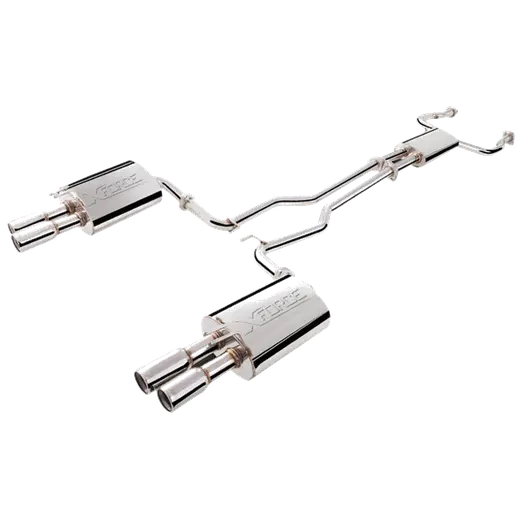 Holden HSV Clubsport E2 E3 R8 & GTS XFORCE Twin 3 Inch Catback Exhaust - Raw 409 **** Special Order Item **** product image