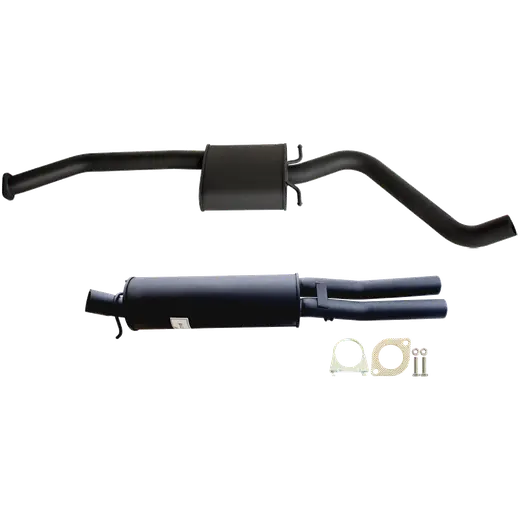 HOLDEN STATESMAN VQ-VR V6/ VS V8 2 1/2” CATBACK KIT INC 2 X EVERFLO MUFFLERS REAR DUAL OUTLET product image