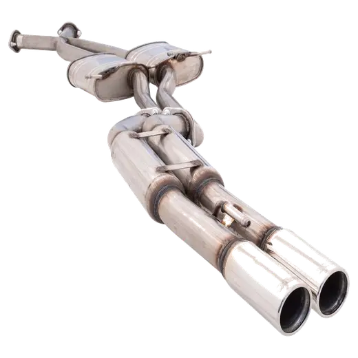 Holden Statesman WH WK WL XFORCE Twin 2.5" Catback Exhaust Hotdog Rear Raw 409 **** Special Order Item **** product image