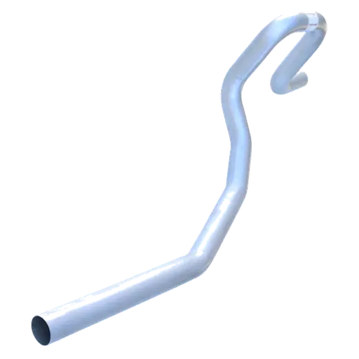 Holden Torana LH-LX RHS Mandrel Bent Tailpipe 2 1/4" Stainless Steel product image