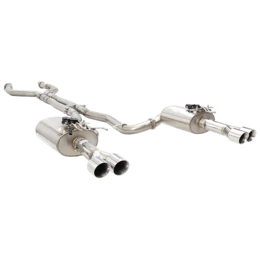 Holden VE VF V8 Ute Straight Pipe Center 304 SS Twin 3Inch Varex Valved Cat Back **** Special Order Item **** product image