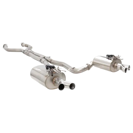 HSV VF Maloo Straight Pipe Center Twin 3Inch 304 SS Varex Valved Cat Back **** Special Order Item **** product image