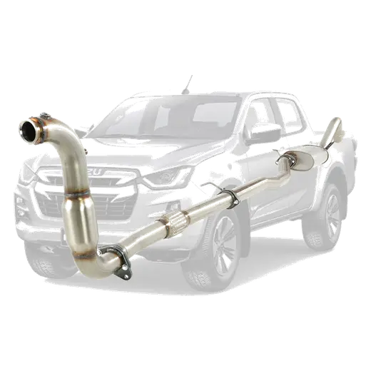 Isuzu D-Max TF 3.0l 4JJ3-TCX 2020 3" Turbo Back DPF Delete product image