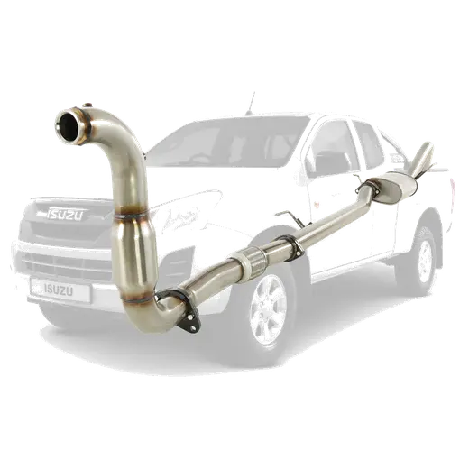 Isuzu D-MAX 2016 Onwards 3L 3 Inch Turbo Back DPF Delete Exhaust product image