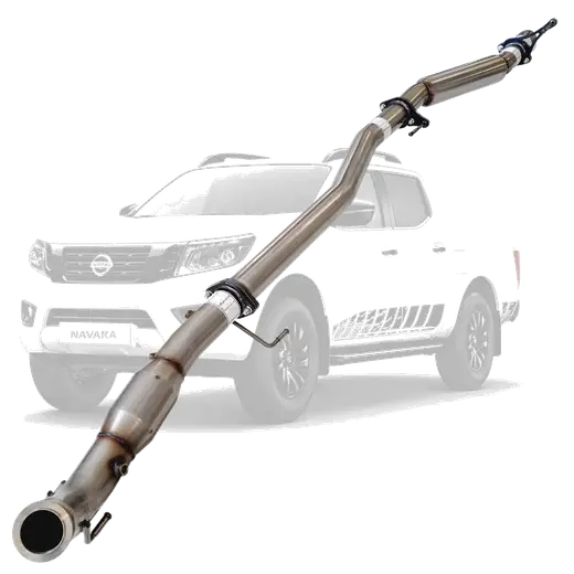 Nissan Navara D23 NP300 2.3L 3 Inch Turbo Back Exhaust DPF Delete product image