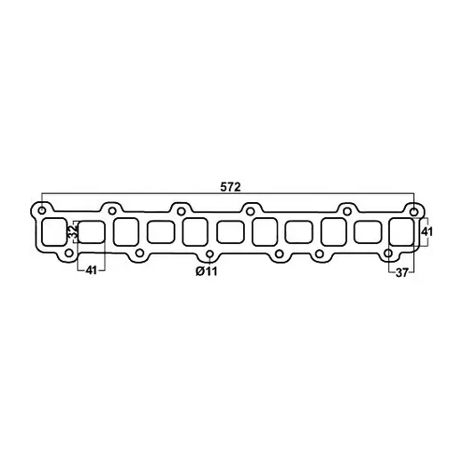Redback Header Gasket for Ford Maverick (06/1980 - 09/2001), Nissan Pa product image