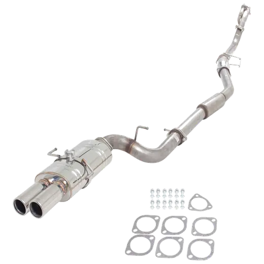 Nissan S15 3' Turbo Back System With Polished Twin Tip Rear **** Special Order Item **** product image