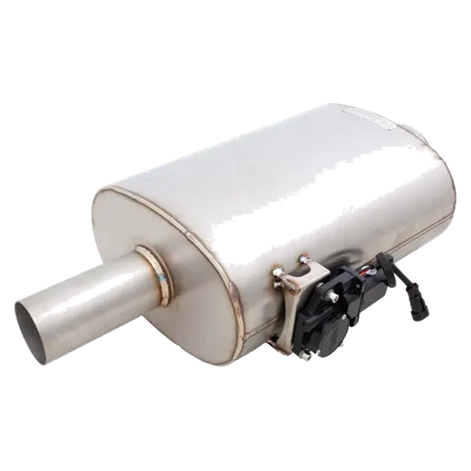 Oval 2.5Inch Varex Universal Muffler Side Mounted Motor **** Special Order Item **** product image
