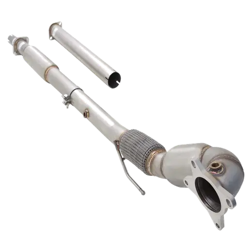 Stainless Steel 3? Dump pipe, 200 cell metallic cat with connecting pipe **** Special Order Item **** product image