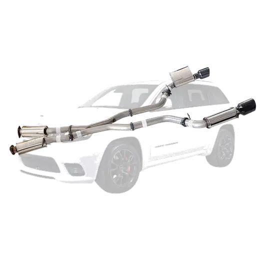 Stainless Steel 3 Inch Exhaust For SRT Jeep Grand Cherokee 6.4 2012 On BC Tips product image