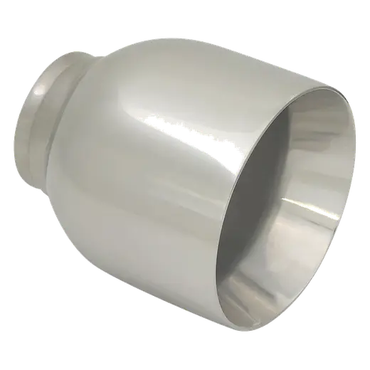 Straight Cut Inner Cone RC 2 1/2" In 4 1/2" Out 5" Long SS304 Tip product image