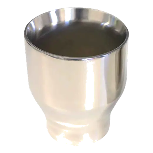 Straight Cut Inner Cone RC 2 1/4" In 3 1/2" Out 5" Long SS304 Blue Flame Tip product image