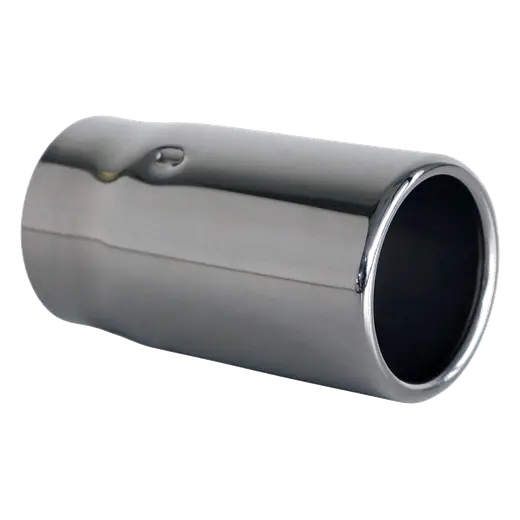 Straight Cut Rolled In RX 2 1/2" In 2 3/4" Out 5" Long SS304 Tip product image