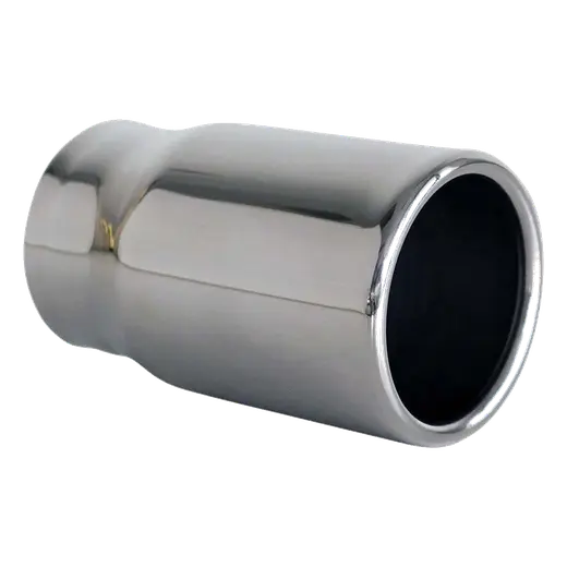 Straight Cut Rolled In RX 2 1/2" In 3" Out 5" Long SS304 Tip product image