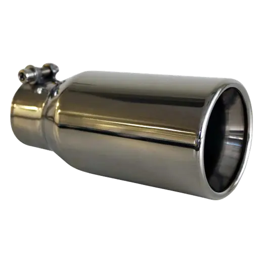 Straight Cut Rolled Inner Cone 2 1/4" In 80mm Out 7" Long SS304 Tip product image