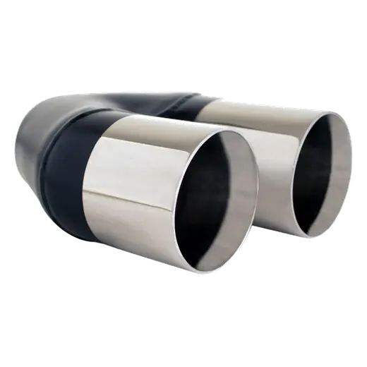 Straight Cut Y-Piece Inner Cone Staggered SC 2 1/4" In 2 x 3 1/2" Out 9" Long "Blue Flame" product image