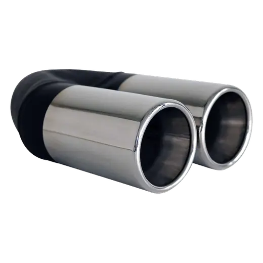 Straight Cut Y-Piece Rolled Inner Cone SC 2 1/4" In 2 x 3" Out 9" Long SS304 Tip product image