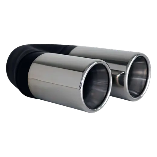 Straight Cut Y-Piece Rolled Inner Cone Stepped 21/4" In 2x3" Out 9" Long SS304 Tip product image
