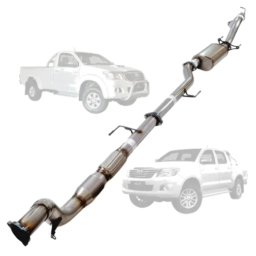 TOYOTA HILUX KUN 3.0L16/26 3.0L 1KD-FTV D4D 2005 - 9/2015 3" TURBO BACK EXHAUST product image
