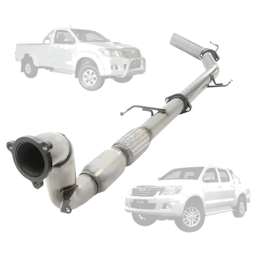 Toyota Hilux N70 Series 3.0L 4Cyl 1KD-FTV (2005-2015) 3" Turbo Back Exhaust To 3.5" Tailpipe product image
