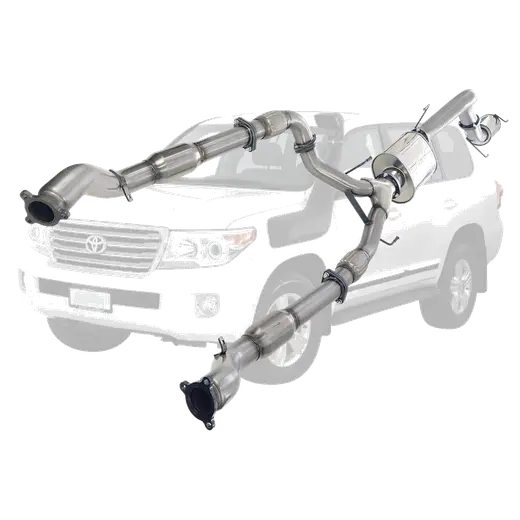 Toyota Landcruiser 200 Series V8 Wagon Twin 3 Inch Into 4 Inch Turbo Back Exhaust product image