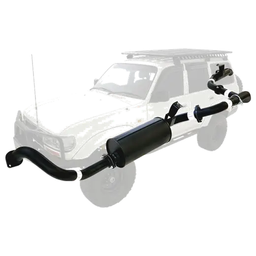 TOYOTA LANDCRUISER 80 SERIES FZJ80R 4.5L PETROL  92 - 98 - 2 1/2" KIT WITH MUFFLER AND HOTDOG product image