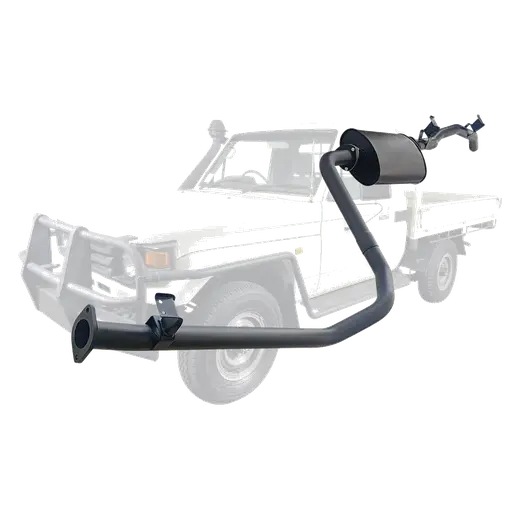 TOYOTA LANDCRUISER HZJ79 CAB CHASSIS & PICK UP 4.2L 1HZ DIESEL 10/99 -8/2007 2 1/2" HEADERS, CONPIPE + MUFFLER product image