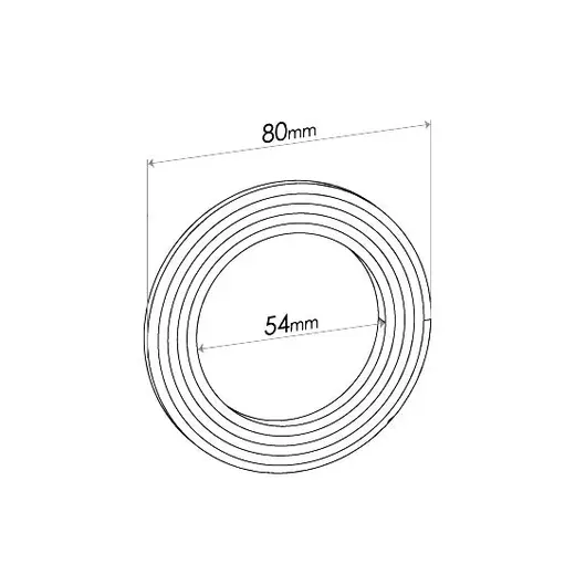 TOYOTA VARIOUS 54mm ID, 84mm OD RING GASKET product image