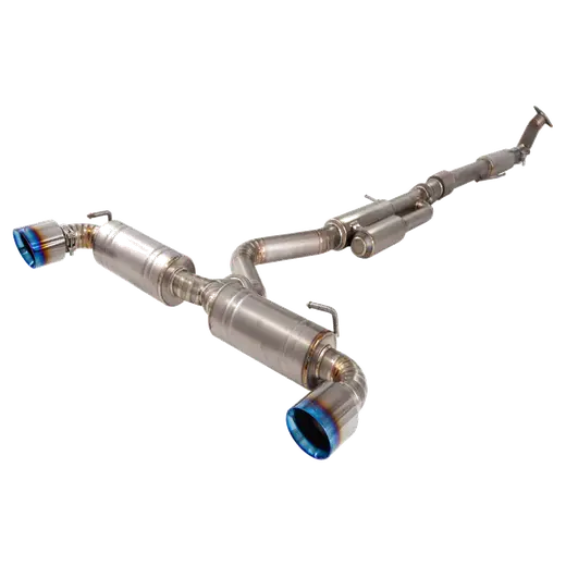 Toyota Yaris GR Titanium Cat Back System with Burnt Blue Tips **** Special Order Item **** product image
