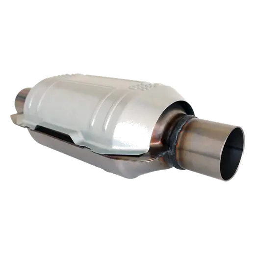 Universal Euro 2 Stainless Metallic Catalytic Converter Oval 300 CPSI - Available in 2", 2.25", and 2.5" product image