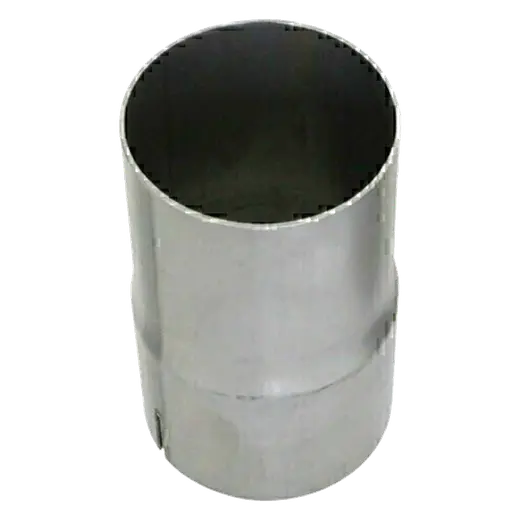 UNIVERSAL EXHAUST TUBE SINGLE COUPLER 2.5" INCH 63.5MM ID - 2.5" INCH 63.5MM MILD STEEL product image
