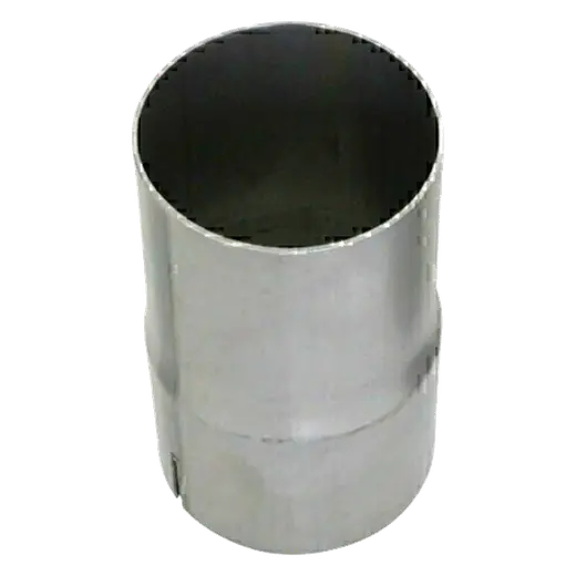 UNIVERSAL EXHAUST TUBE SINGLE COUPLER 3" INCH 76MM ID - 3" INCH 76MM MILD STEEL product image