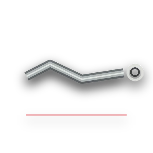 Generated transparent product-style artwork for 1ML-AT63-2.0 2 1/2in (63.5mm) x 2.0mm Wall, 1.45m Length Aluminised Tube.