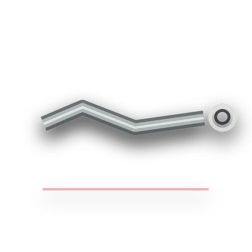 Generated transparent product-style artwork for C21L Universal - Holden, Ford, Valiant Connecting Pipe L/Hand