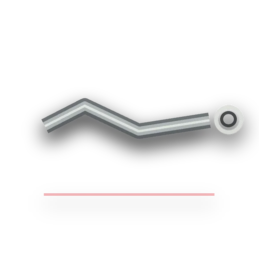 Generated transparent product-style artwork for key-black-1d02-suits-diagonally-detachable-lug KEY Black 1D02 Suits Diagonally Detachable LUG