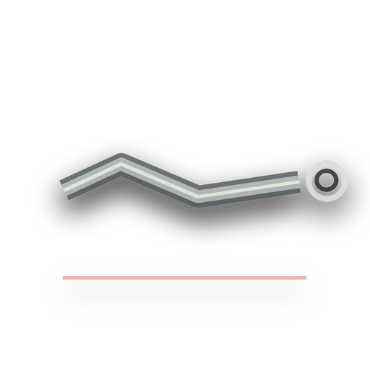 Generated transparent product-style artwork for MBE261-NS Toyota LandCruiser VDJ76/78/79 Series 4.5L V8 3in DPF-Replacement Pipe, no DPF Sensors, with o2 sens