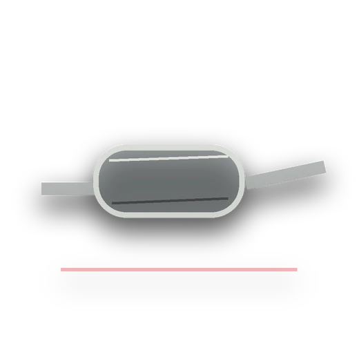 Generated transparent product-style artwork for SSMBM132MF Chrysler 300C 6.4L SRT8 Sedan, 3in Rear Mufflers