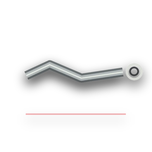 Generated transparent product-style artwork for SST101.6-1.5 4in (101.6mm) x 1.5mm 304g Stainless Steel Tube