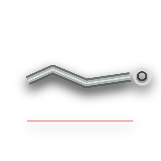 Generated transparent product-style artwork for ST50.8-1.5 2in (50.8mm) x 1.5mm Wall 409g Stainless Steel Tube