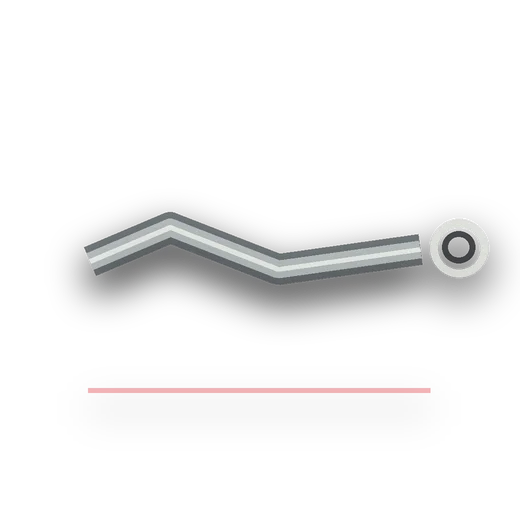 Generated transparent product-style artwork for SV11-300 3" S/STEEL 7" ROUND CANNON WITH DUMP STYLE TIP