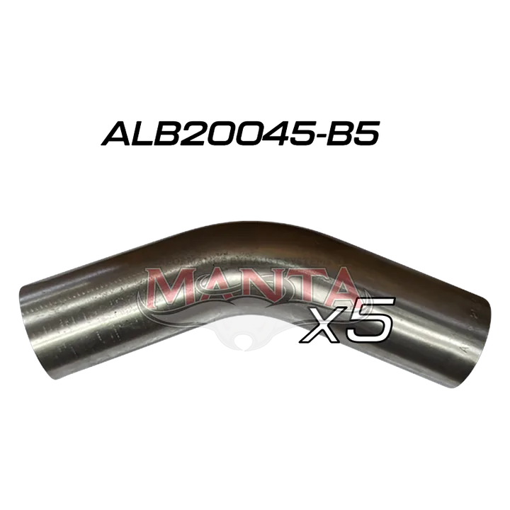(Pack 5) 2IN (50.8MM) 45 DEG ALUMINISED MANDREL BEND product image