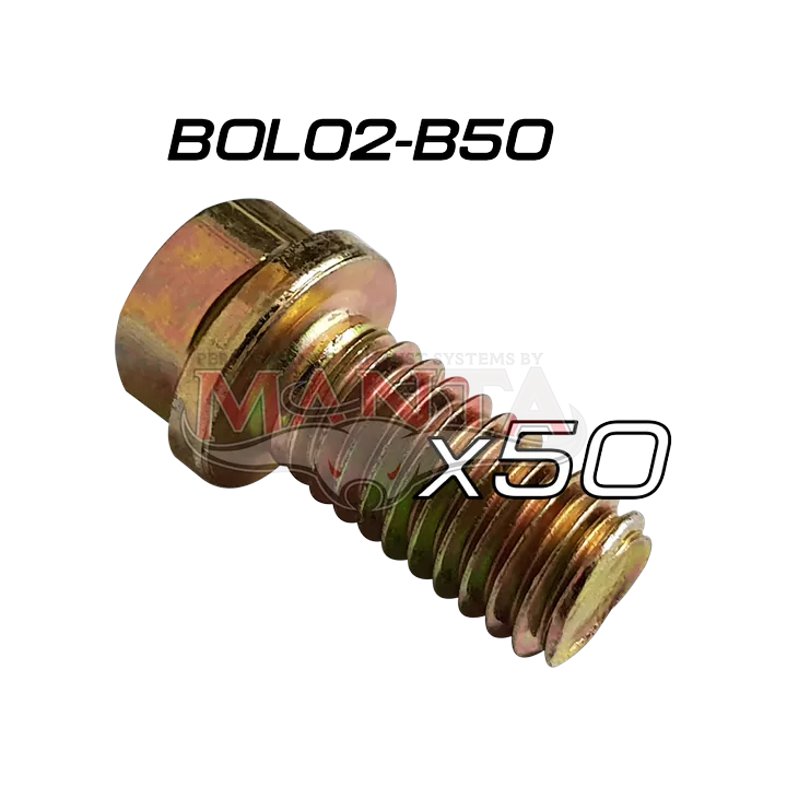 (Pack 50) 7/16in Head x ¾in Long. 3/8in Extractor Bolt product image