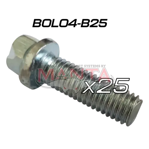 (Pack 25) M8 x 1.25p 3/8in Head x 25mm, LS Engine Commodore, 5.7L HEMI product image