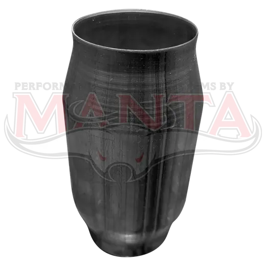 2 1/2in Round High Flow 200 CPI Metallic Catalytic Converter With Sensors product image