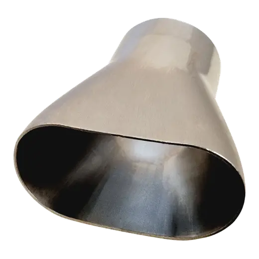 2 x 1 5/8in Inlet, 2in Outlet, Stainless Steel Collector Cone product image